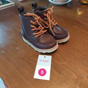 Cat & Jack Baby Boots. Size 5. NEW